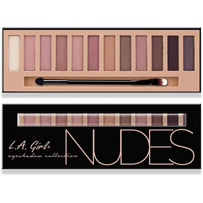 L.A. Girl - Sombra de ojos Beauty Brick, Nudes, 0.42