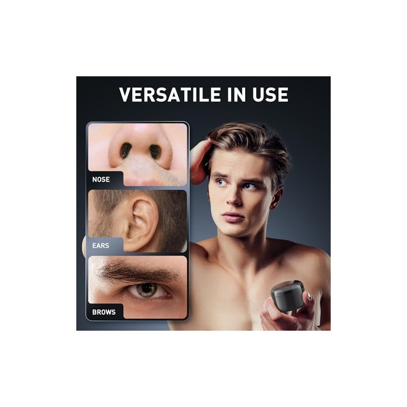 Kit de cera de nariz para hombres, kit de cera