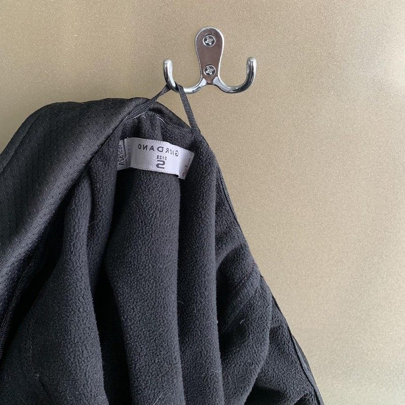 QUOZUO Pack of 15 Double Wall Hooks Wall Coat Hooks