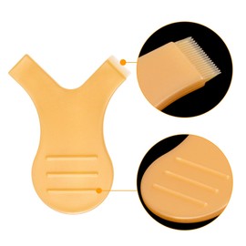 EKYSSO 100 Pieces Gold Y Shape Lash Lift Brush, Eyelash Lift Perm Tools, Lash Separator and Tint Tool, Lash Lift Perm Applicators, Eyebrow Lash Perming and Tint Brush, Lash Lift and Perm Supplies