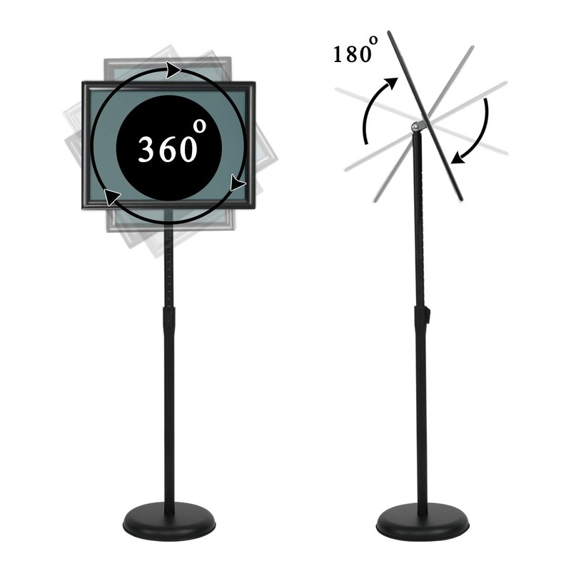 VAIIGO 11 x 17 Inch Adjustable Pedestal Sign Holder Poster