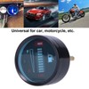 LED Fuel Meter Gauge Indicator 52mm Dia 12V Adjustable Resistance