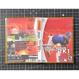 Unbranded Dreamcast Sega Sports World Series Baseball 2K1 Custom Case - NO Game or Manual