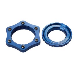 Reverse Center Lock Adapter disc brake adapter blue 2015 calliper adapter front