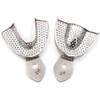 Dental Impression Trays Stainless Steel Perforated Teeth Whitening Mouth Trays