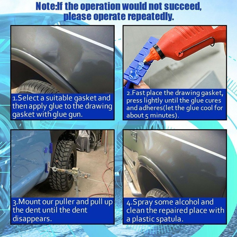 Unbranded/Generic Car Body Slide Hammer Paintless Dent Repair Tool Puller