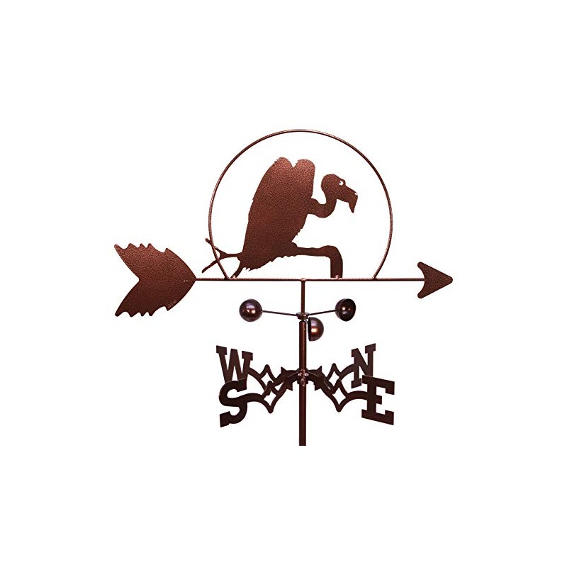 SWEN Products Buzzard Vulture Weathervane (Garden Stake Included)