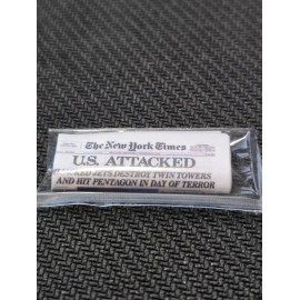 Town Square Miniatures New York Times Newspaper Bag Dollhouse Miniature 1:12 Scale - FAST US SHIPPER