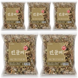 Domestic dried dandelion leaves 400g, 5 packs, white dandelion leaves / 국산 말린 민들레잎 400g 5개 포공영 흰민들레잎