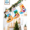Beach Christmas Stockings 3 Pack 11'' x 17'' Coastal Christmas