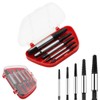 SGERUFZ 5 Piece Professional Screw Extractor Set, Left Extractor Set,