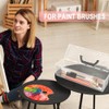 Sknrlko Acrylic Paint Storage Box, 30 Bottle Capacity Acrylic Paint