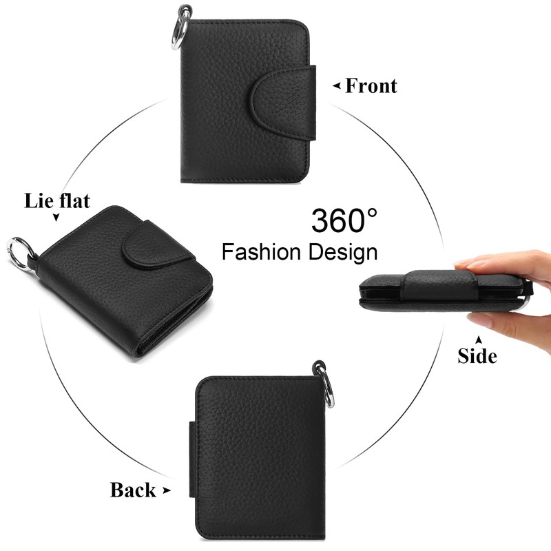 SENDEFN Women's Small Purse with RFID Protection, Mini Short Purse