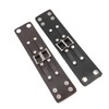 2pcs Wide PU Leather Bracelet Wrist Cuffs Punk Cuff Bracelet