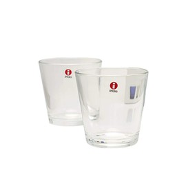 iittala Cartio 950155 Tumbler, 8.4 fl oz (210 ml), Pack of 2 (Pair), Clear