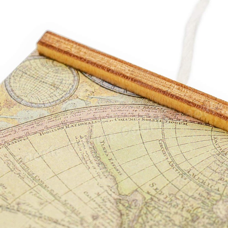 Odoria 1/12 Miniature World Map Dollhouse Decoration Accessories