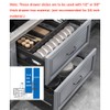 6 Pair of 18 Inch Undermount Soft Close Drawer Slides