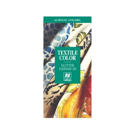 Vallejo CC040 Color Chart: Textile Color