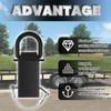 VONLX Stake Pocket D Rings 6pcs 18000lbs Heavy Duty D-Ring