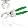 Green PVC Grip Castration Plier, Burdizzo Style, Stainless Steel 9