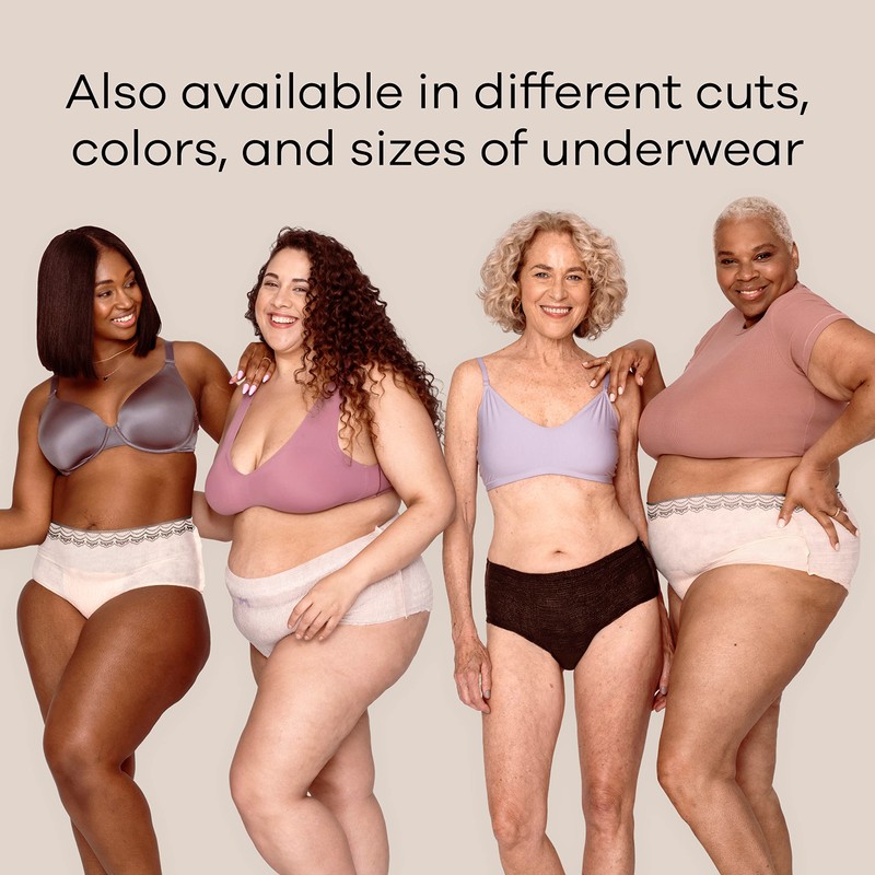 Always Discreet Boutique Adult Incontinence & Postpartum Underwear for Women,