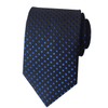LEX STANDARD NA004 Men's Necktie, Solid Dots, Suit, Casual, Business,