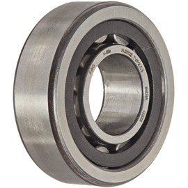 FAG NJ202E-TVP2-C3 Cylindrical Roller Bearing, Single Row, Straight Bore, Removable Inner Ring, Flanged, High Capacity, Polyamide/Nylon Cage, C3 Clearance, Metric, 15mm ID, 35mm OD, 11mm Width