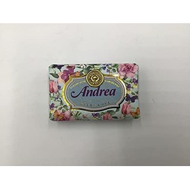 Andrea - Gift Soap Bar For Her Birthday Rose Scent Mum Grandmother Cleanser Lather Present Girl