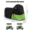Waterproof Motorcycle Cover Replace for Kawasaki Z125/Z125 Pro/KLX 110 Models,