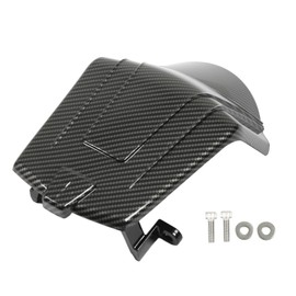 Motorcycle Front Wiring Box Cover Carbon Fiber Grain Strong Strength Replacement For Indian Scout 2015‑2022