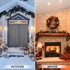 RYB HOME Grey Large Thermal Insulated Curtain for Winter, Window