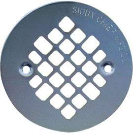 Sioux Chief 821-2SPK1 Stainless Steel Shower Strainer with Screws