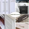 10 Pcs Aluminum Cabinet Door Drawer Handles Knobs Pull Handles