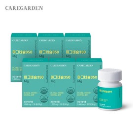 Care Garden [케어가든] 고함량 마그네슘350 6박스 6개월분 [Care Garden] High-Dose Magnesium 350 6 Boxes 6 Months Supply