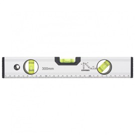 Smgda Leveler, 11.8 inches (300 mm), Strong, Magnetic Level, Measure 45°, 90° and 180°, Made of Aluminum Alloy, Measure Wall Levels, Checking Floor Levels, Mounting TVs, Perfect for Construction