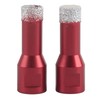 2Pcs Hole Saws Bit Diamond M14 Female Thread Angle Grinder