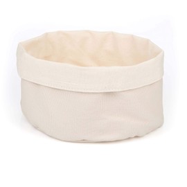 CALUTEA Modern Fabric Bag, Bread Bag, Bread Basket, 100% Cotton, 20 x 9 cm