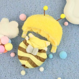 HiOKOU Clothes for Doll17cm Accessories Suit Cute Clothes for Doll Dress up Animal Style Outfits (NO Doll)(Bee)