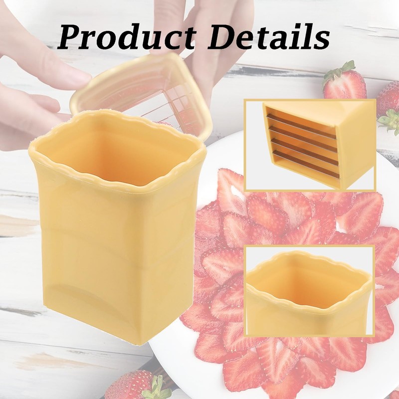 3PCS Cup Slicer Fruit Slicer Cup Egg Slicer Cup Slicer