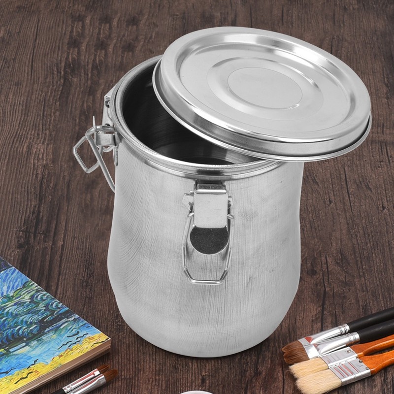 Stainless Steel Brush Washer Air Tight Leaking Proof Brush Cleaner