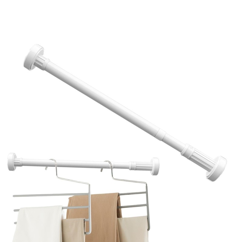 Heavy Duty Closet Rod,Stainless Steel Telescopic Shower Rods for Bathroom