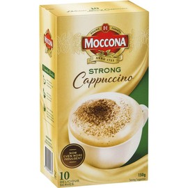 Moccona Cafe Classic Strong Cappuccino 10 Sachets 150gm