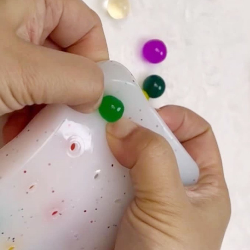 Pimple Popping Toys Elastic Acne Squeezing Funny Toy Balls Worm
