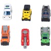 6pcs 1:64 Alloy Diecast Vehicle Model Simulated Exquisite Car Model