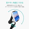 ELECOM Smartphone Stand, Arm Type, 11.8 Inches (30 cm), Black