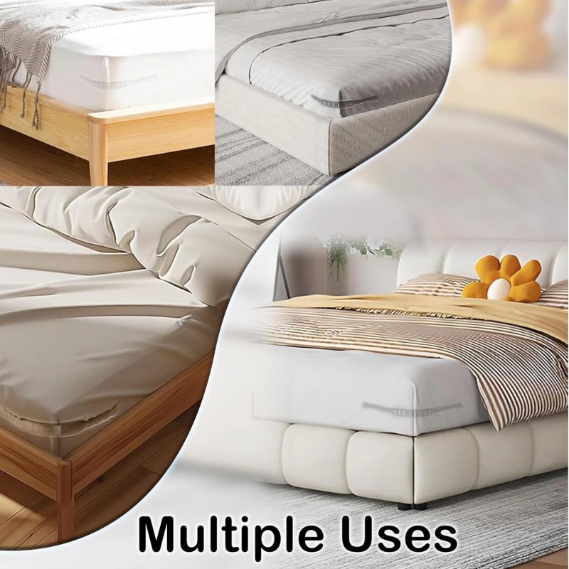 4 Pack Lock Sheet Holders Keep Sheets Tight Heavy Duty