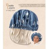 Hat Hut Silk Bonnet Satin Sleep Cap Adjustable Silk Hat