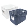 Herringbone Basket No. 7 Open Type 3614 white