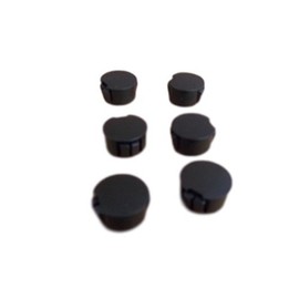 LAND ROVER RAIL ROOF CAP LR3 LR4 SET OF 6 CAPS NEW DBD500020PVJ