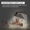 LED Desk Lamp with Clamp, Long Flexible Gooseneck Bendable Desk